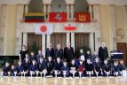 Japonų diplomatą pagerbė kendo turnyru