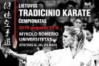 Vilniuje - tradicinio karatė čempionatas