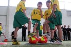 Pedagogės iš 25 darželių ir darželių-lopšelių mokėsi futbolo pagrindų