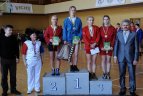 2012 04 01. Lietuvos moterų sambo čempionato dalyvių apdovanojimai.