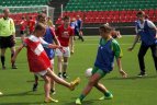 Lietuvos futbolo federacijos stadione oficialiai atidarytas seniūnijų mokyklų pirmenybių „Golas! 2012" aštuntasis sezonas