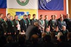 Vilniaus Rotušėje oficialiai uždarytas 2012 m. Lietuvos futbolo sezonas