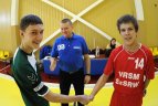 Lietuvos jaunių U - 18 merginų ir vaikinų uždarų patalpų riedulio finalinė