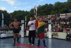 Rygoje vyko tarptautinis pankrationo MMA turnyras „Ghetto fight“