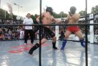 Rygoje vyko tarptautinis pankrationo MMA turnyras „Ghetto fight“