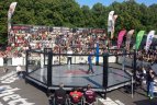 Rygoje vyko tarptautinis pankrationo MMA turnyras „Ghetto fight“