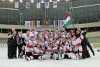 2015 m. ledo ritulio U20 pasaulio čempionatas, Elektrėnai.Lietuva -Vengrija