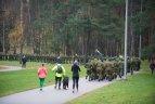 Bėgimas „In Memoriam“ Vingio parke Vilniuje.