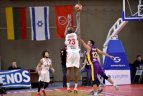 Europos taurė. Utenos „Juventus“ – Holono „Hapoel“ 71:69