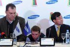 LKF spaudos konferencija ir sutartis su SAMSUNG