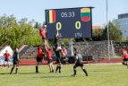 Europos jaunimo (iki 18 metų) regbio-7 čempionatas Panevėžyje. Lietuva – Belgija 12:10.