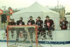 Naujoje čiuožykloje rungėsi „Energijos“ ir „Hockey punks" ledo rotulininkai