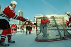 Naujoje čiuožykloje rungėsi „Energijos“ ir „Hockey punks" ledo rotulininkai