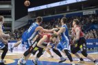 „Lietuvos rytas“ susitiko su Klaipėdos „Neptūnu“.