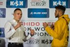 „Bushido Hero's & KOK'51 World GP 2017“ pristatymas ir dalyvių svėrimas.