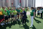 Rio 2016. Lietuvos Prezidentė Dalia Grybauskaitė apsilankė olimpiniame kaimelyje