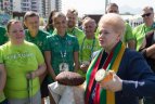 Rio 2016. Lietuvos Prezidentė D.Grybauskaitė lankėsi olimpiniame kaimely