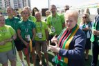 Rio 2016. Lietuvos Prezidentė D.Grybauskaitė lankėsi olimpiniame kaimely