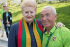 Rio 2016. Lietuvos Prezidentė D.Grybauskaitė lankėsi olimpiniame kaimely