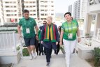 Rio 2016. Lietuvos Prezidentė D.Grybauskaitė lankėsi olimpiniame kaimely