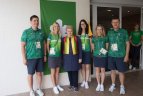 Rio 2016. Lietuvos Prezidentė D.Grybauskaitė lankėsi olimpiniame kaimely