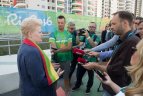 Rio 2016. Lietuvos Prezidentė D.Grybauskaitė lankėsi olimpiniame kaimely