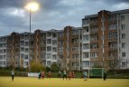 Šventė Vilniaus Žemynos gimnazijos žolės riedulio stadione.