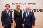 „Lietuvos sporto vadybos apdovanojimai 2016“.