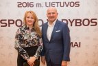 „Lietuvos sporto vadybos apdovanojimai 2016“.