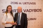 „Lietuvos sporto vadybos apdovanojimai 2016“.