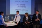 „Lietuvos sporto vadybos apdovanojimai 2016“.