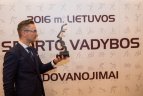 „Lietuvos sporto vadybos apdovanojimai 2016“.