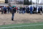 LFF organizuota talka stadione