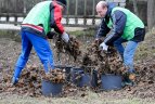 LFF organizuota talka stadione