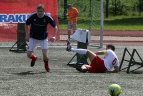 Druskininkų stadione vyko tarptautinis žurnalistų futbolo turnyras