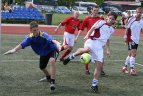 Druskininkų stadione vyko tarptautinis žurnalistų futbolo turnyras