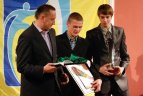 Vilniaus Rotušėje oficialiai uždarytas 2012 m. Lietuvos futbolo sezonas