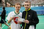 Lietuvos sporto žurnalistai išbandė jėgas badmintono čempionate.