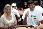 Lietuvos rinktinės krepšininkai žaidė sportinį pokerį