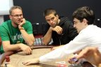 Lietuvos rinktinės krepšininkai žaidė sportinį pokerį