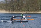 Trakuose startavo pirmosios šį sezoną baidarių ir kanojų irklavimo varžybos