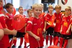 "McDonald's" futbolo mokyklos pristatymas