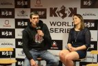 „KOK World Series 2016 in Vilnius“ turnyro pristatymas.