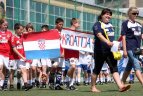 Tradicinė vaikų globos namų futbolo šventė „MTG Futbolas taikai“.