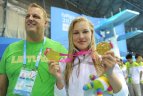 Rūta Meilutytė iškovojo dar viena aukso medalį.