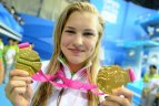 Rūta Meilutytė iškovojo dar viena aukso medalį.