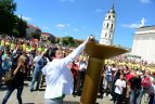 Tūkstančiai vilniečių susirinko į olimpinės dienos renginius