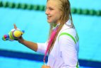 Rūta Meilutytė iškovojo dar viena aukso medalį.