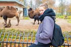 Vilniaus „Kibirkšties“ krepšininkės zoologijos sode.