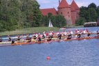 Trakai. "Gintarinių irklų" regata